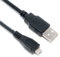 Micro-USB-Kabel kompatibel mit Garmin Edge 520 Sat NAV GPS Navigation Schwarz (1 m)