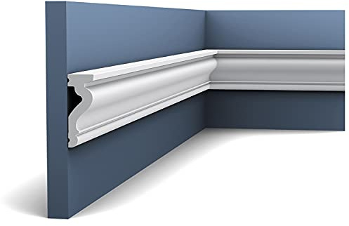 Orac Türumrandung DX174-2300 230 cm x 2,2 cm x 6 cm aus extrudiertem Polystyrol (HDPS) vorgrundiert