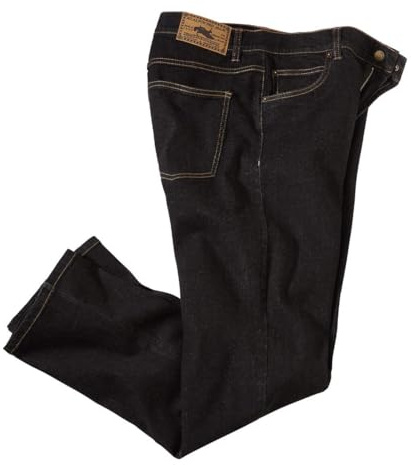 ATLAS FOR MEN - Jean Homme Regular - Jeans Stretch - Coupe Droite - Pantalon Homme - Disponible en Grandes Tailles