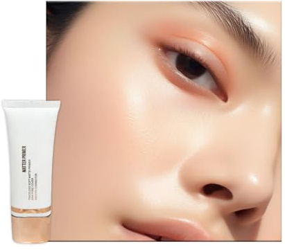 Matte Face Primer, Clear Foundation Based Cream, Oil Control Hydrating Smoothing Makeup, Base Priming Formula Before Make Up, Pore Primer Under Foundation Smooth Skin Tone