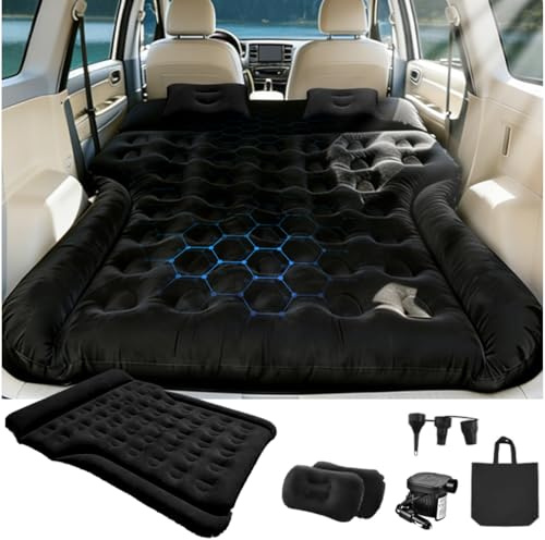 Matelas Voiture, Matelas Gonflable Voiture Universel pour SUV VAN RV Coffre