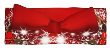 Diadema con lazo para bebé de Navidad mágica, accesorio para el pelo para recién nacidos y bebés, adecuado para bebés de 0 a 6 meses de edad