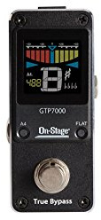 OnStage On-Stage GTP7000 Mini Guitar Tuner Pedal
