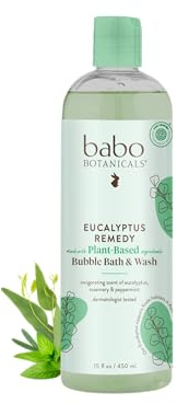 Babobotani Shampoo Bath Baby Eucalyp, 15 oz