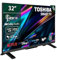 TOSHIBA 32WV2E63DG - TV LED 32'' (80 cm) - HD Ready 1366x768 - DTS Virtual:X - Smart TV - 2xHDMI