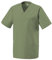EXNER Medizinischer Schlupf-Kasack, OP-Kasack, Unisex, für Krankenpflege, Altenpflege, Farbe sage, Größe 5XL