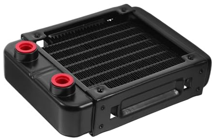 BAZEITFLOW Radiador de Refrigeración Líquida para CPU y GPU Gran Capacidad Sistema de Disipación de por Agua para Pc Reemplazo de Radiador Water Cooling