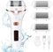 Lima Eléctrica Pies Durezas, Aottom Pedicura Electrico las Quita Durezas Eliminar Callos Herramientas de Poderoso Recargables Profesional con 3 Diamond Rodillos IPX7 Impermeable