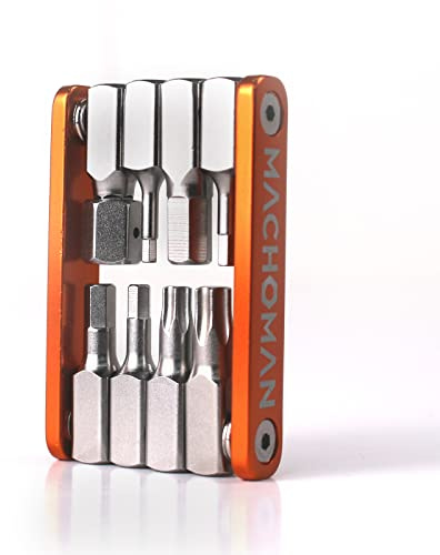 MACHOMAN Multi funzione, strumento di riparazione pieghevole per bici (MFT009)