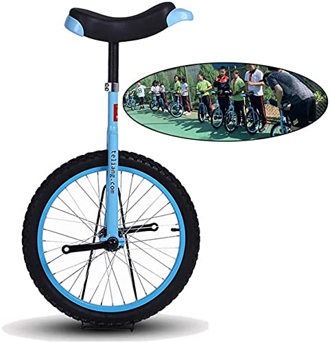 Einrad für Erwachsene Kinder 14/16/18/20 Zoll Rad Einrad für Kinder/Erwachsene, Blau Balance Spaß Fahrrad Radfahren Outdoor-Sport Fitness Übung Gesundheit, Blau (Farbe: Blau, Größe: 16-Zoll-