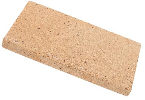 CONGARTENO High Temperature Fire Brick Refractory Brick for Wood Stove and Fireplace Lightweight Heat Resistant 230x114x20mm for Grill and Soldering DIY