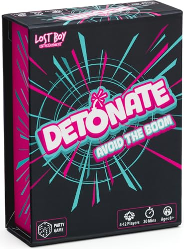 Detonate - Party Game - Dice Games - for Kids 10 and Up