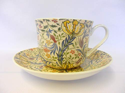 Gift Boxed William Morris Flora Jumbo Cup and Saucer