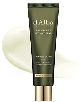 d'alba | Milde hautausgleichende vegane Creme mit italienischem weißem Trüffel, milder pH-Wert, geeignet für empfindliche Haut