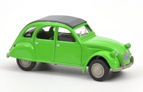 OPO 10 - Auto in Miniatura Compatibile con Citroën 2CV Scala 1:64 3 Pollici 7,5 cm Norev - Palmeraie Vert 191027