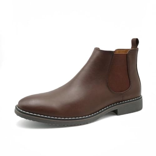 Finishing & Sewing Botas Chelsea para hombre, estilo informal, informales