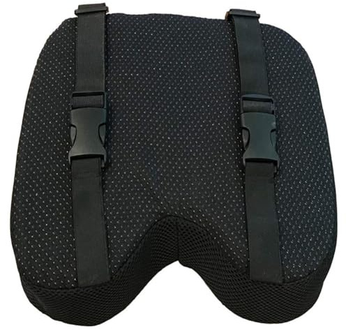 Cuscino del sedile 'allenatore di canottaggio, cuscino in schiuma di memoria anti slip: sedile rematore con cinghie per macchina di canottaggio, sedile allenatore di REN