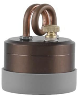 Wouueso Mini Fornello Ad Alcool Portatile da Esterno, Potente, Sicuro, Fornello A, da, Antivento, Colore caffè
