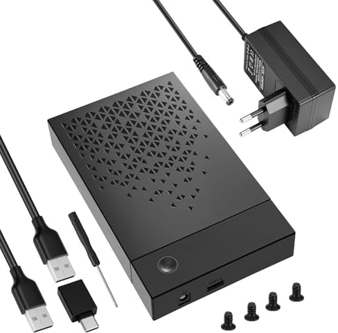 Gbformat 6Gbps Boitier Disque Dur 3.5, Adaptateur SATA USB, Station d'accueil pour Disque Dur USB 3.0 SATA HDD pour DisqueDur SATA2,5/3,5 SATAHDD/SSD, Adaptateur DisqueDur, UASP