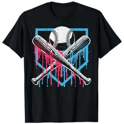 Batte de Baseball pour Homme, garçon, Enfant, Adolescent T-Shirt