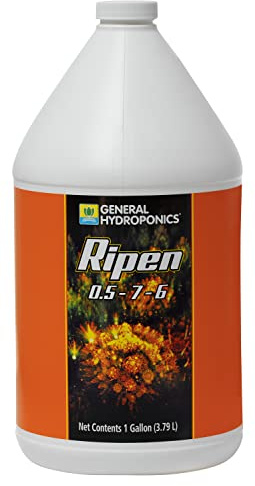 General Hydroponics Ripen, Plant Food, 0.5-7-6, 1 gal.