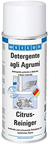 WEICON Detergente agli Agrumi Spray 400 ml/Detergente universale/Pulizia e disinfezione di supporto delle superfici