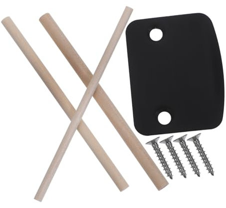 Mipcase Door Strike Plate Filler Board Cabinet Hinge Repair Plate Tap Hole Stopper Blanking Plug