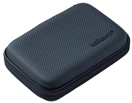 Unicorn Vanguard Medium Zipped Darts Case | Sleek Stylish Design Provides Total Protection | Holds 2 Complete Set of Darts Plus Accessories | Grey with Black Logo