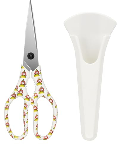 Belle Vous Tijeras Cocina Acero Inoxidable con Funda - Resistentes Tijeras Multicorte Aptas para Lavavajillas - Tijera Cocina Afilada para Cocinar, Carne, Pollo, Pescado, Vegetales, Hierbas y BBQ