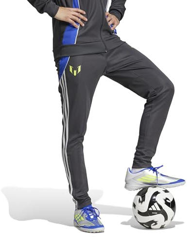 Adidas Mens Messi Soccer Pants, Carbon, X-Small