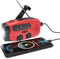 Rrlihjgu Poste À Transistors Compact AM/FM | Radio à avec Chargeur - Lecteur MP3 Multifonction avec Alimentation USB/Solaire/Manivelle pour Randonnée Survie et Préparation aux Urgences en Extérieur