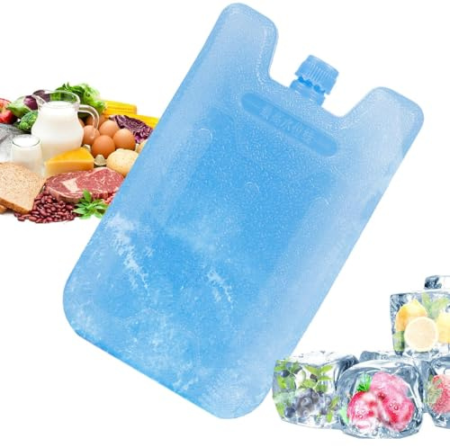 Ice Pack for Fan - Ice Pack for Cooler Air Conditioner Fan | Cold-Keeping Reusable Cooling Bag Refrigerator Accessories for Beverage Food Kitchen Home Road Trips BBQ