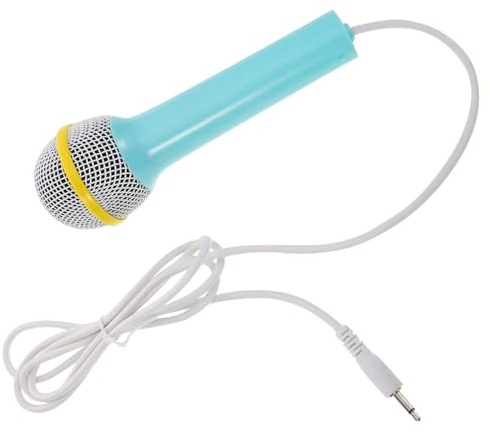 CONGARTENO Microphone Garçon Fille Amplificateur Portable Micro pour Tout Petits Compatible avec Piano Électronique et Appareils Déveil Captation Claire pour Chant et Jeux Éducatifs