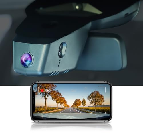 Fitcamx Dashcam 4K Kompatibel mit DS 4 2022 2023 2024 2025(HD2-J6333), OEM Dash Camera für Autos, 2160P UHD Video WIFI, G-Sensor, Loop-Aufnahme, WDR Dasch-cam Auto, Plug & Play, Nachtsicht, 64GB Karte