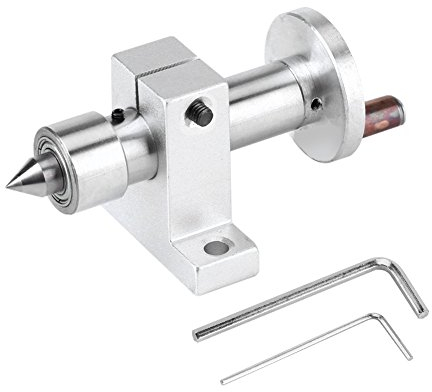 Garosa Mini Drehmaschine Doppellager Live Center Revolving Center DIY Teile Drehmaschine Teile Zubehör
