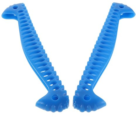 Zerodeko Protezione Elasticizzata per Lame di Pattini da Ghiaccio Artistici Set 2 Pezzi Coperture Morbide e Resistenti per Pattinaggio su Ghiaccio Adatte per Adulti e Viaggiatori