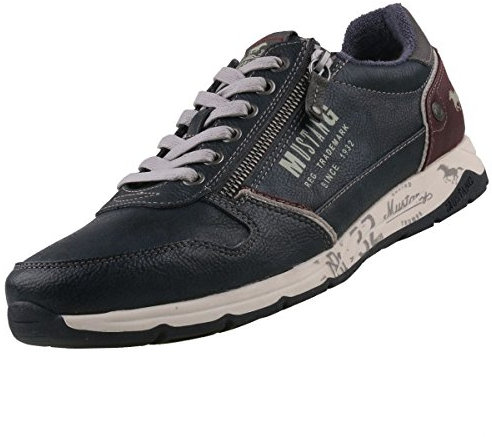 MUSTANG Herren 4106-306 Sneaker, Navy, 42 EU