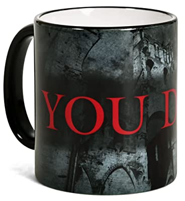 Elbenwald Tasse mit You Died für Elden Ring Fans Keramik 320 ml