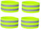 paymali Reflektorbänder Set, elastisch, mit Klettverschluss und starken Reflektorstreifen