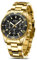 HANPOSH Herren Uhr Uhren Herren Chronographen Edelstahl Wasserdicht Armbanduhr Quarz Uhren mit Datum Business Casual Uhr für Männer