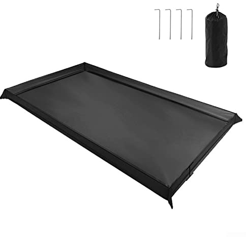 Camping Waterproof Ground Sheet, Multifunction Camping Tent Footprint Bathtub Floor Cloth Waterproof Ground Sheet 200x120cm