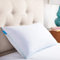 Linenspa Cuscino con memory foam in fiocchi e gel rinfrescante, guanciale letto, cuscino letto singolo, 70 x 35 cm