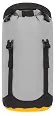 Sea to Summit eVac Compression Dry Bag, Waterproof Compression Sack, 5 Liter, Highrise Grey