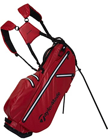 TaylorMade 2023 FlexTech Waterproof Stand Bag (Red)