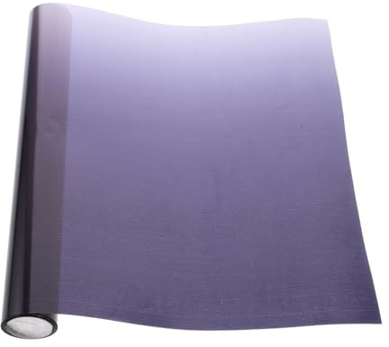Healifty Film Teinté pour Pare-Brise Camion Dégradé Noir 20x250 Cm, Protection Solaire UV, Blocage Chaleur, Vitre Véhicule, Installation Bricolage pour Véhicules Utilitaires
