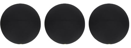 Fesjoy Professionell Tävlingssquashboll i Elastisk Gummi för Seriösa Spelare, 3 St Set för Träning och Träning, Nybörjarvänlig, 1,6 Tum i Diameter Standard Squashbanor