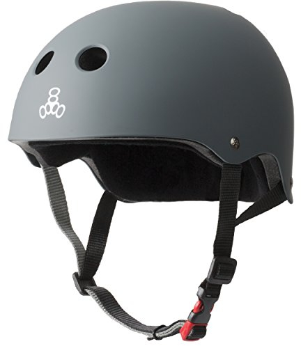 Triple Eight 3603 Certified Sweatsaver Sporthelme, Carbon Rubber, S