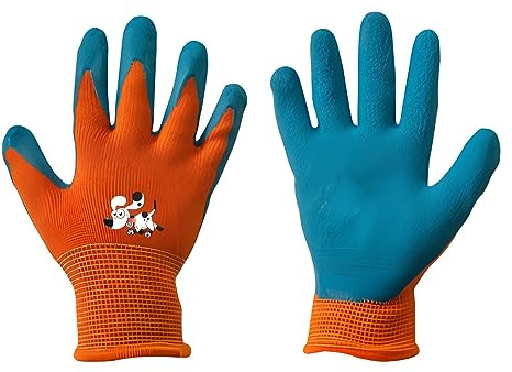 Luxin KIDS GLOVES Parent - Guanti da giardino per bambini (1, 6-8 anni)