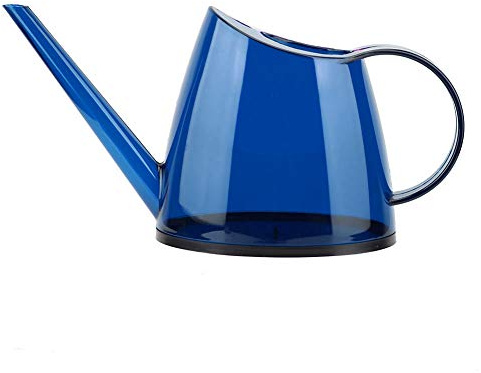 Gießkanne für den Innenbereich mit Langem Auslauf, 1,2 L Fassungsvermögen, Glatte Kurven, Gießkanne, Bonbonfarbener, Transparenter Wassersprinkler, Blumensprüher,