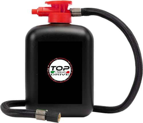 TOP DRIVE SIGILLANTE per Pneumatici Flow SIGILLANTE per Pneumatici Flow per Tutti I Tipi di Pneumatico RIPARA Fori Fino A 6,5MM di Diametro Ideale per Tutti I COMPRESSORI